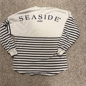 Seaside Striped Long Sleeve Shirt - Spirit Jersey